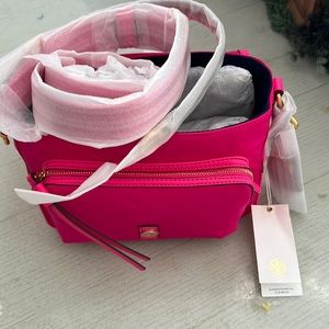 New with tags Tory Burch canvas bag